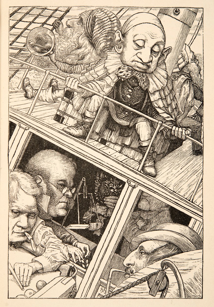 Había olvidado completamente su nombre, pub. 1876 de Henry Holiday