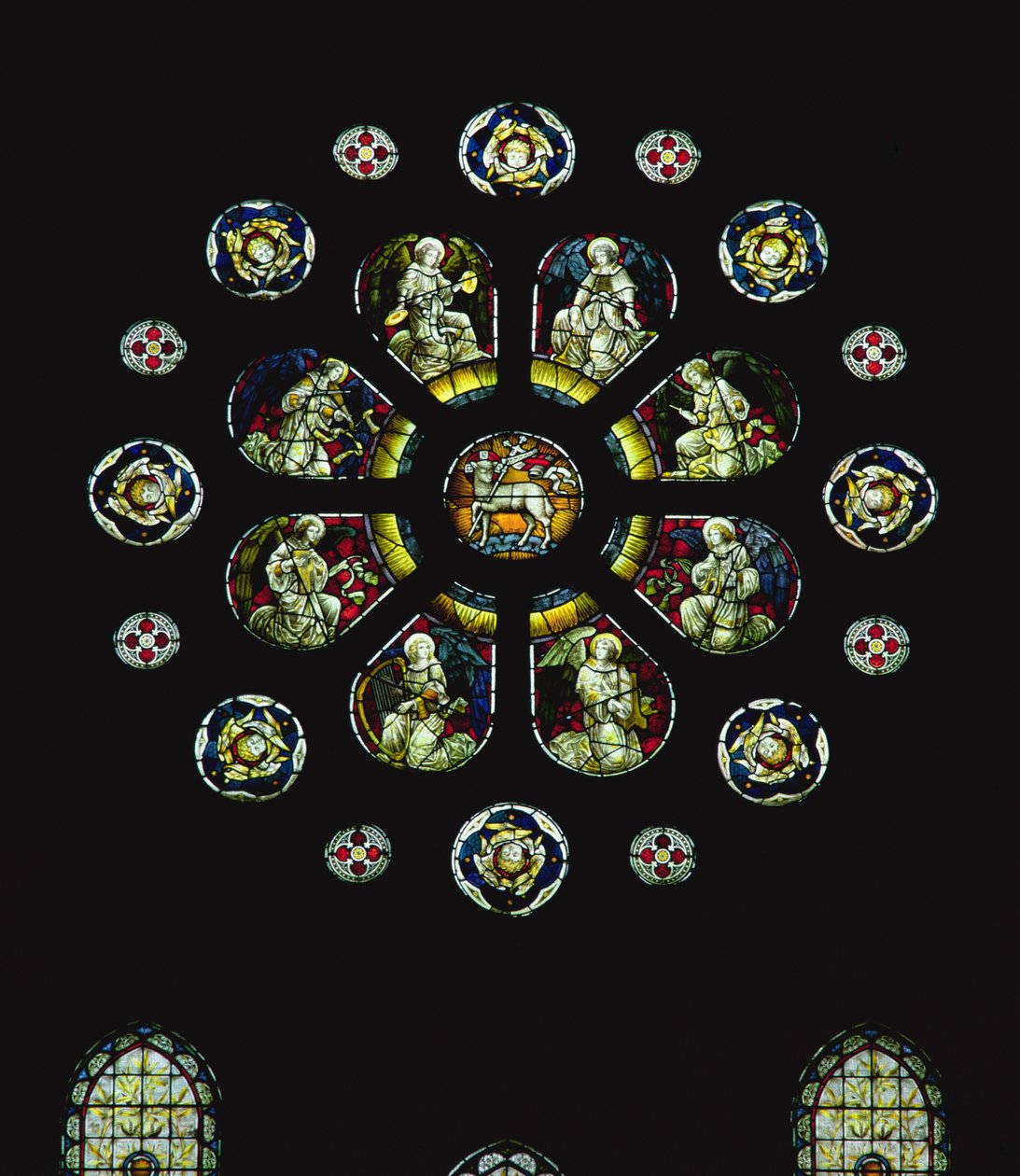 Rosetón de Henry Holiday