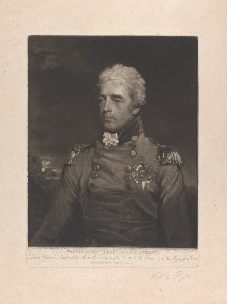 Muy Honorable Lord Vizconde Cathcart de Henry Hoppner Meyer