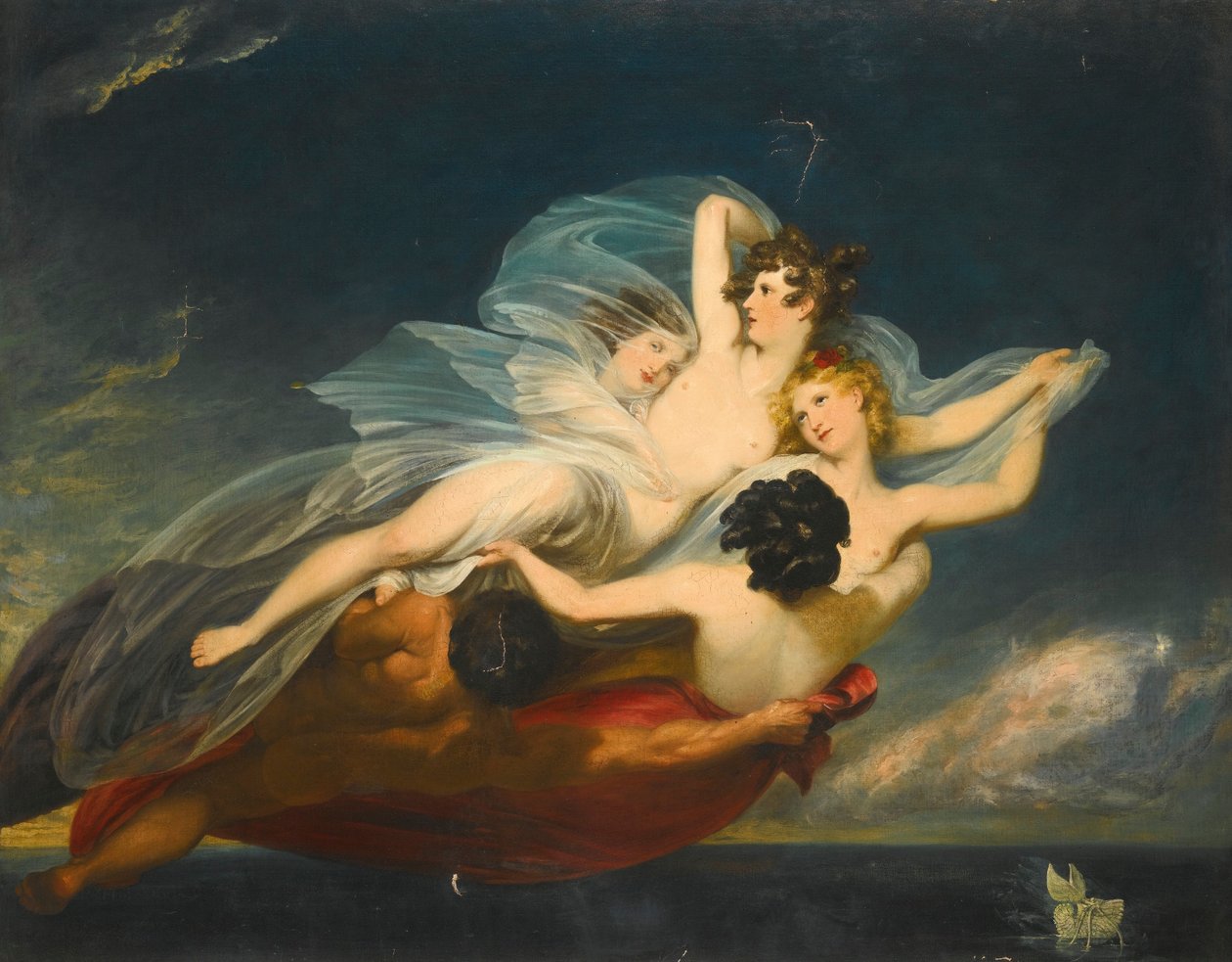 Hylas llevado por las ninfas de Henry Howard