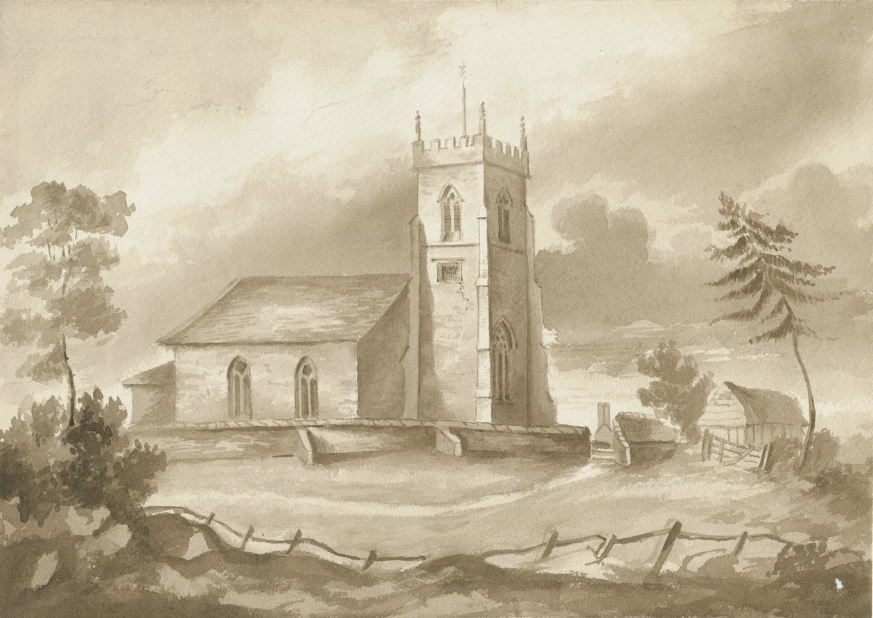 Iglesia de Codsall de Henry James Noyes