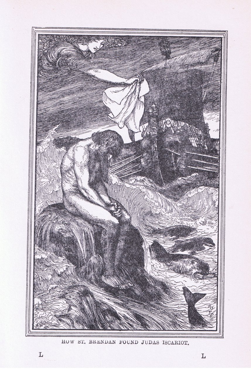 Cómo San Brendan encontró a Judas Iscariote de Henry Justice Ford