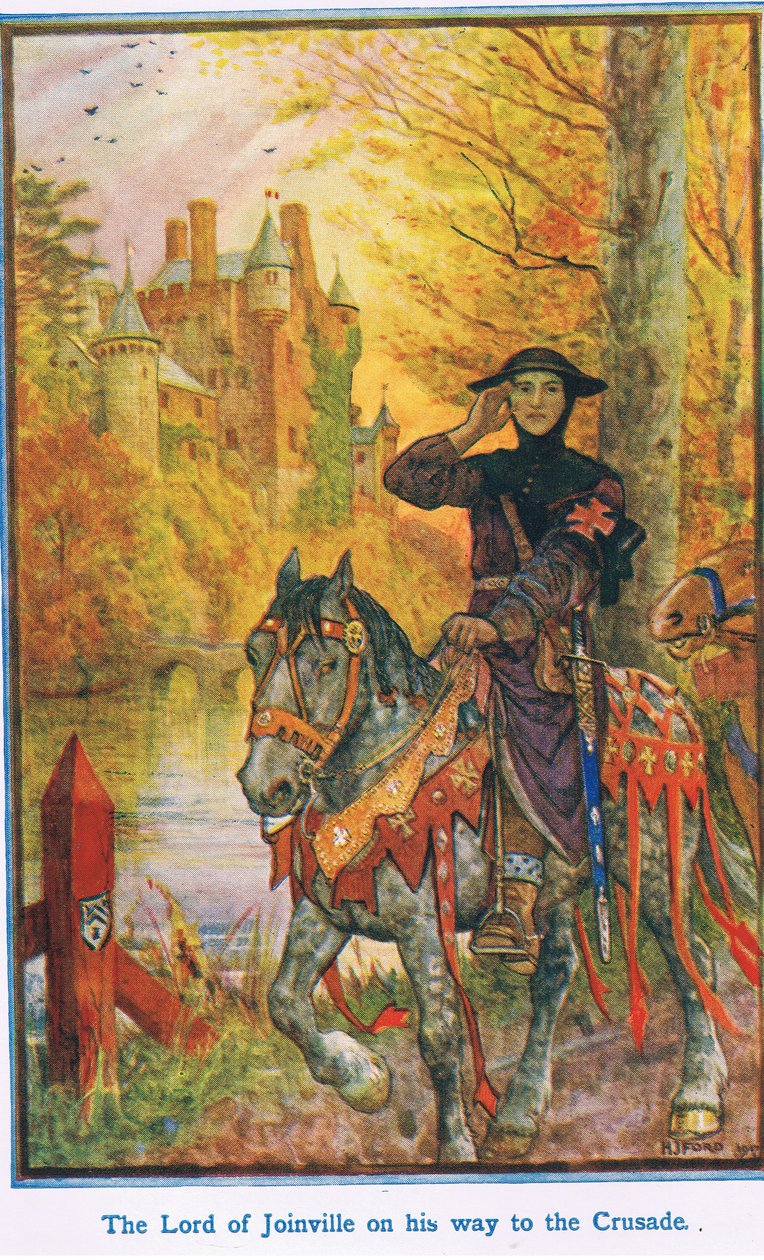 El Señor de Joinville camino a las Cruzadas de Henry Justice Ford