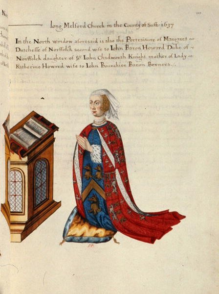 Margaret, segunda esposa de John Howard Barón Howard, Duque de Norfolk de Henry Lilly