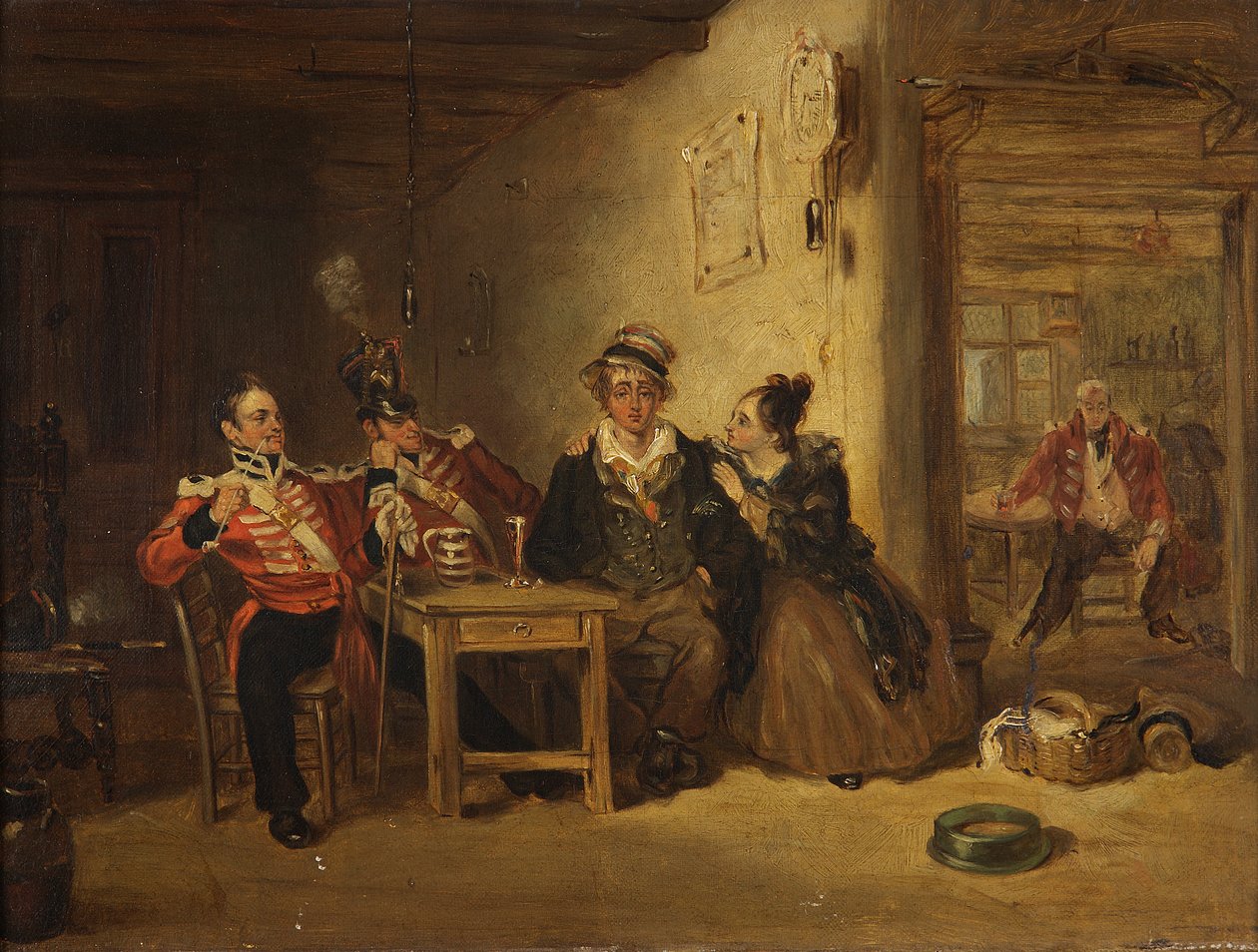 Tomando el Chelín del Rey de Henry Liverseege