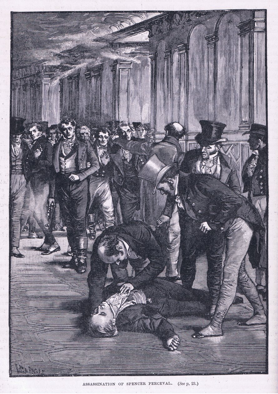 Asesinato de Spencer Perceval de Henry Marriott Paget