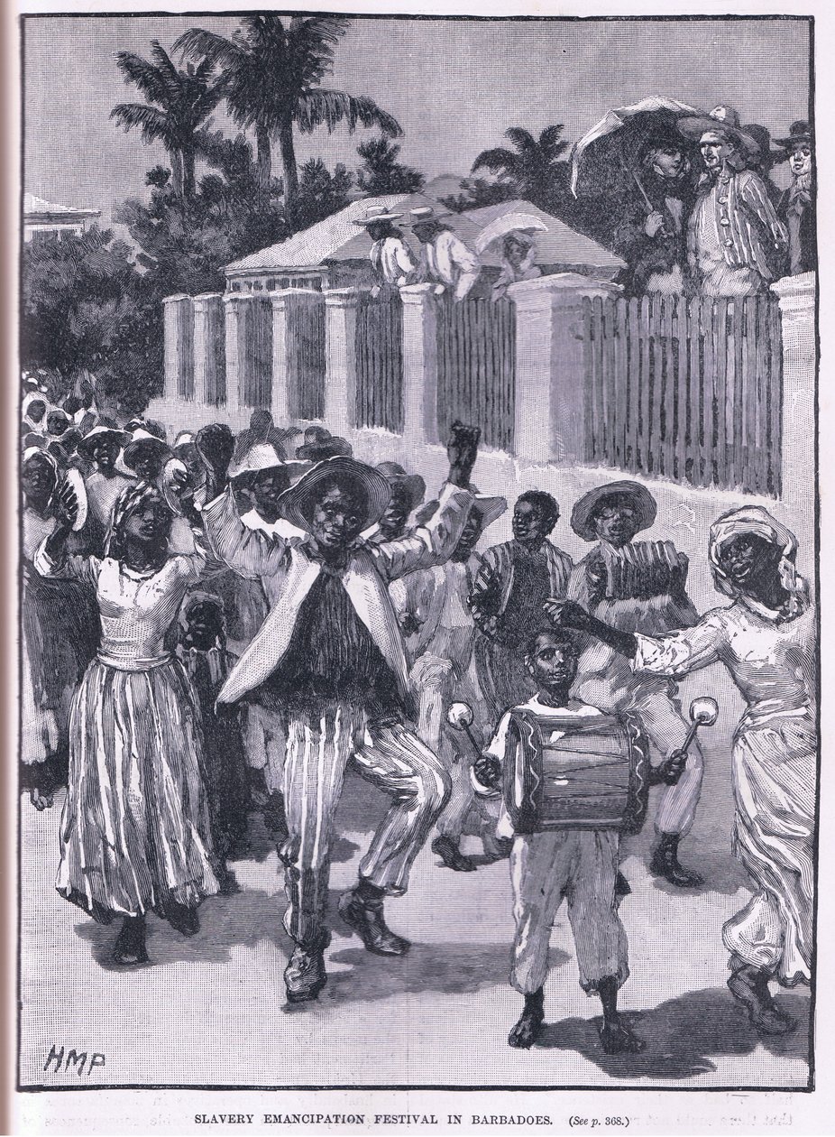 Festival de emancipación de la esclavitud en Barbados 1834 de Henry Marriott Paget