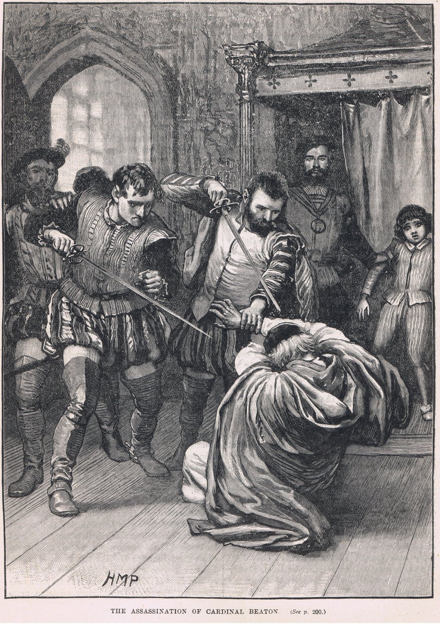 El asesinato del Cardenal Beaton 1546 de Henry Marriott Paget