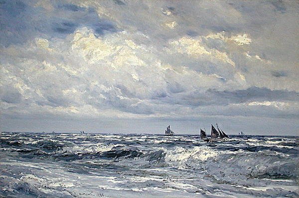 Mirando al mar de Henry Moore
