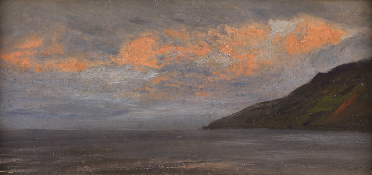 Puesta de Sol en la Costa de Henry Moore