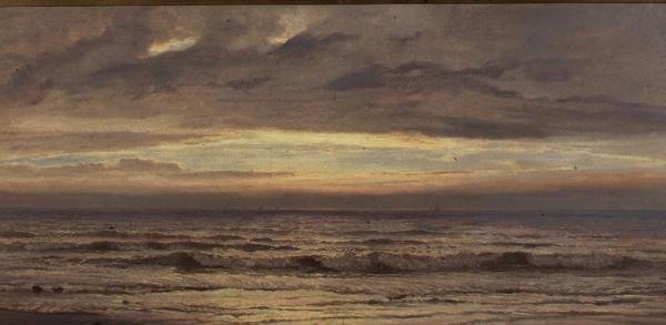 La orilla del mar, tarde de Henry Moore
