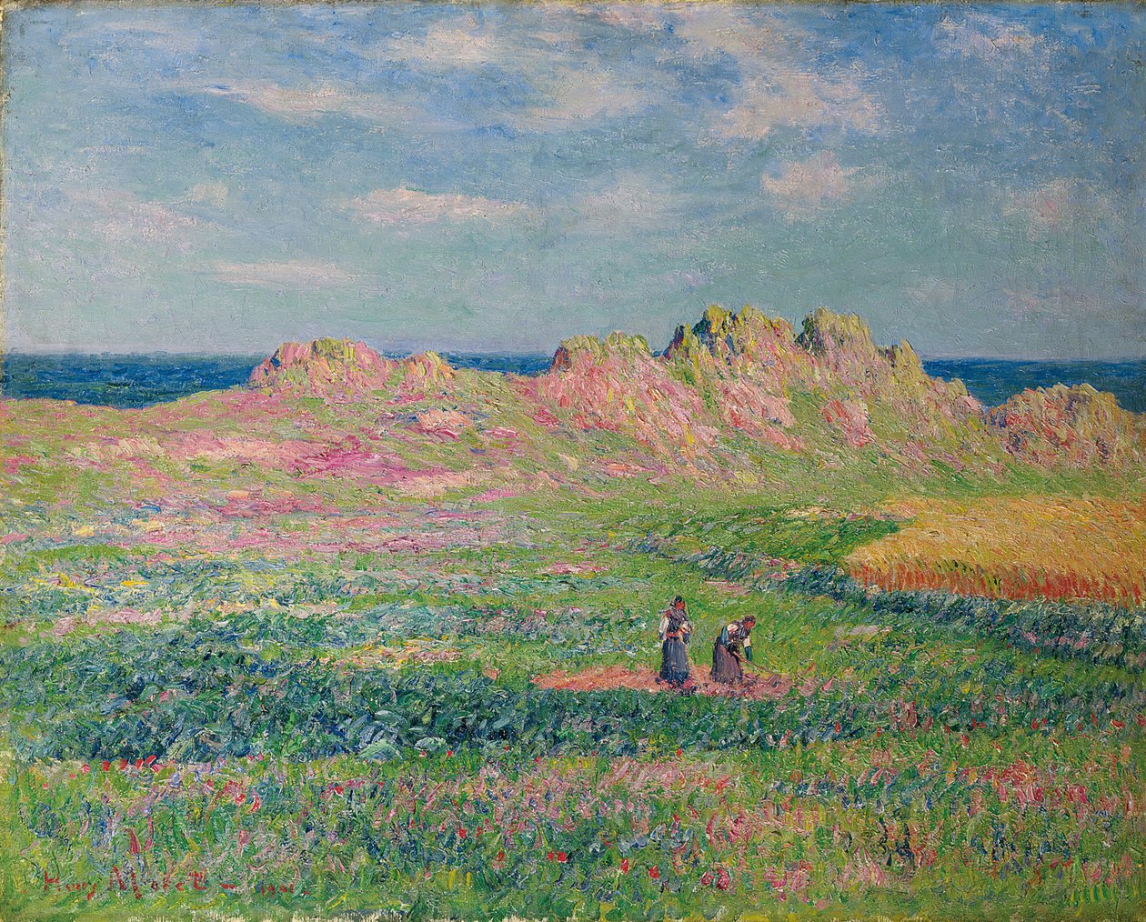 La isla de Ouessant de Henry Moret