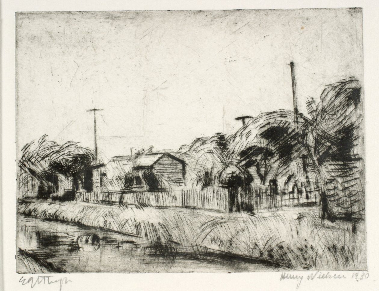 Jardines comunitarios junto al canal de Henry Nielsen