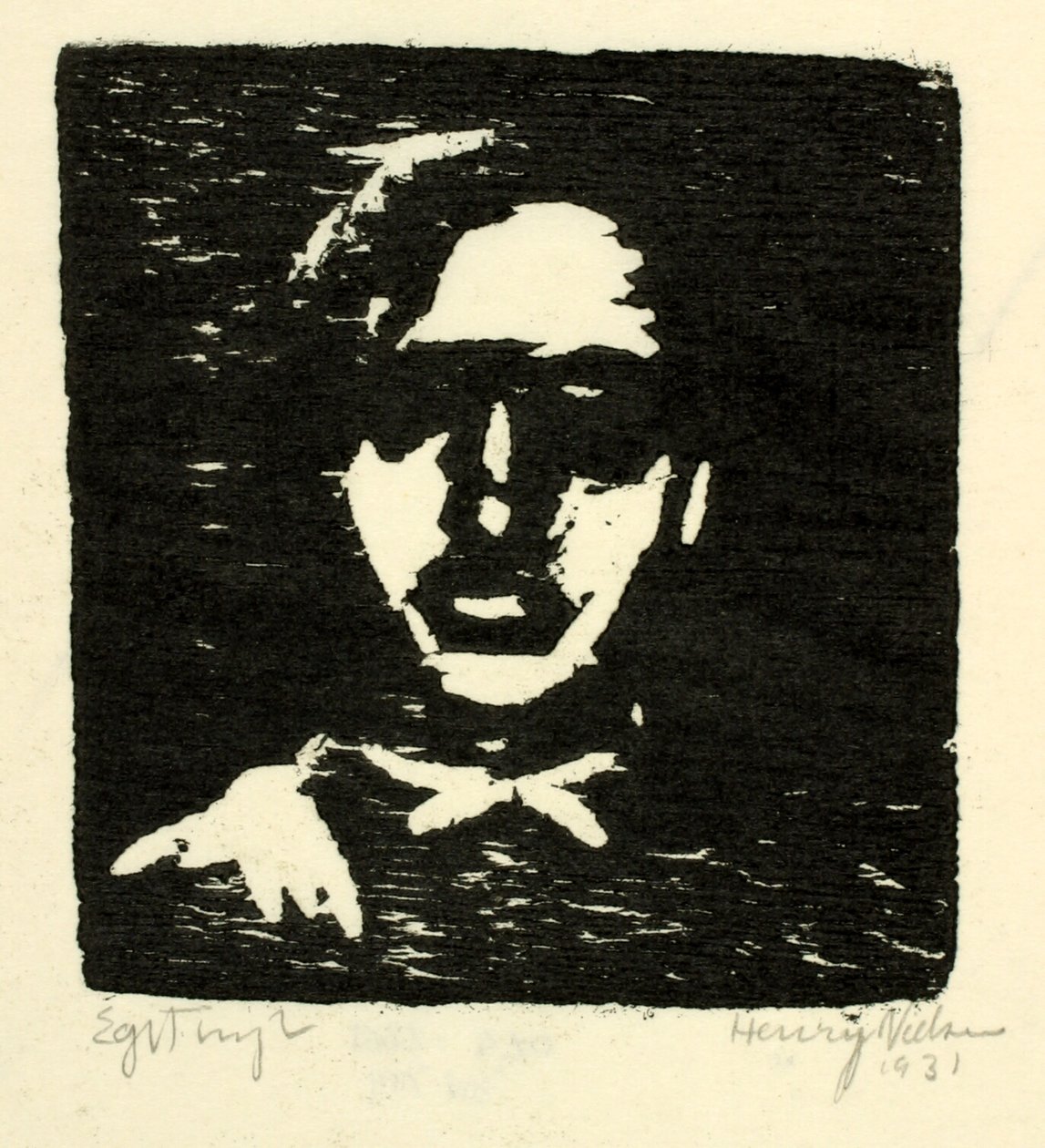 Retrato de hombre de Henry Nielsen