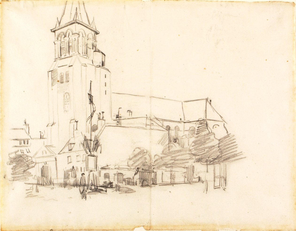 Iglesia, St.-Germain-des-Prés, Francia de Henry Ossawa Tanner