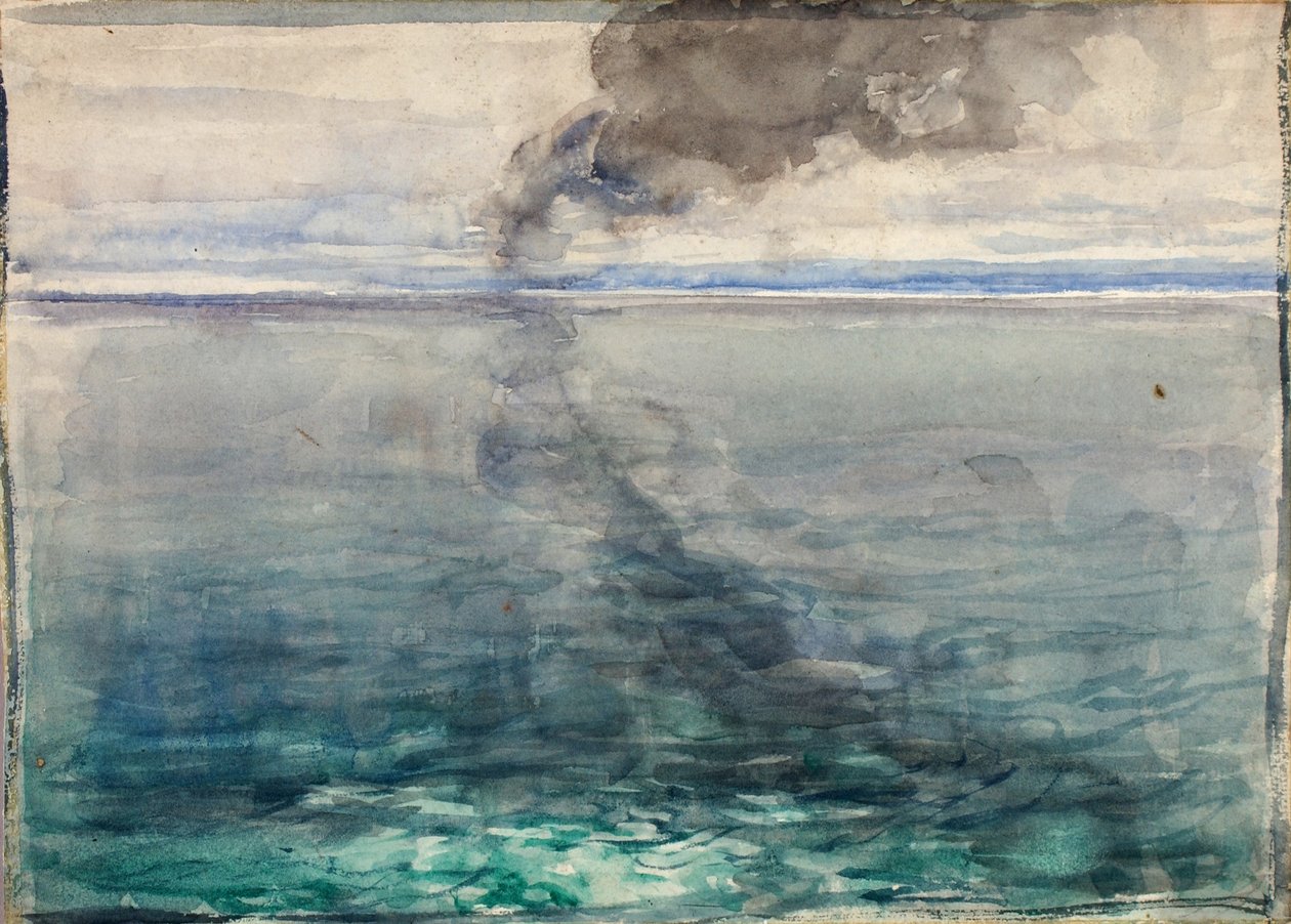 Cruzar el Atlántico (Regreso a casa) de Henry Ossawa Tanner