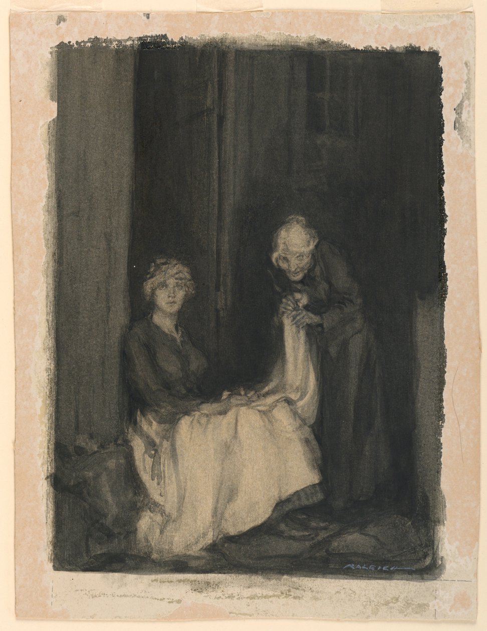 Blanco mi lino, rojo mi anillo, oro el corazón de mi prometido de Henry Patrick Raleigh