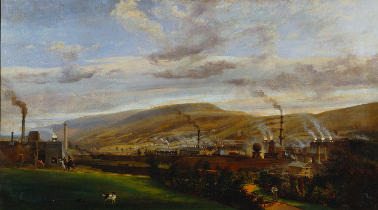 Paisaje industrial de Gales del Sur de Henry Penry Williams