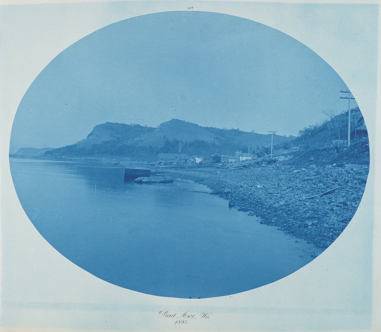 Bad Axe, Wis. 1885 (foto) de Henry Peter Bosse