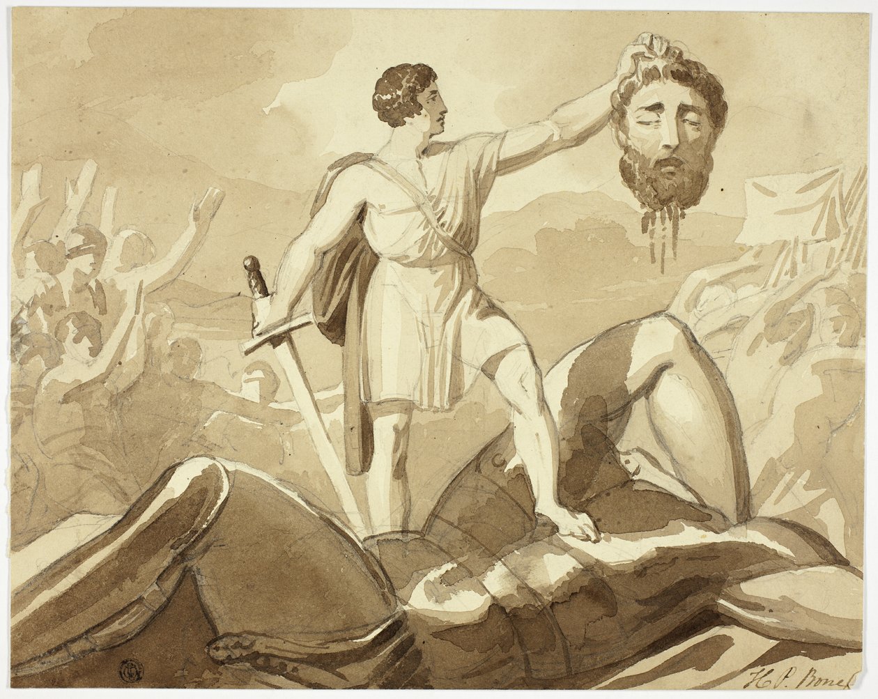 David y Goliat de Henry Pierce Bone