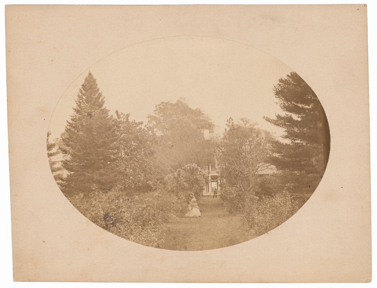 Mansión Doughoregan, Maryland, c. 1860 (foto) de Henry Pollock