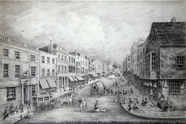 La calle principal, Guildford, Surrey de Henry Prosser