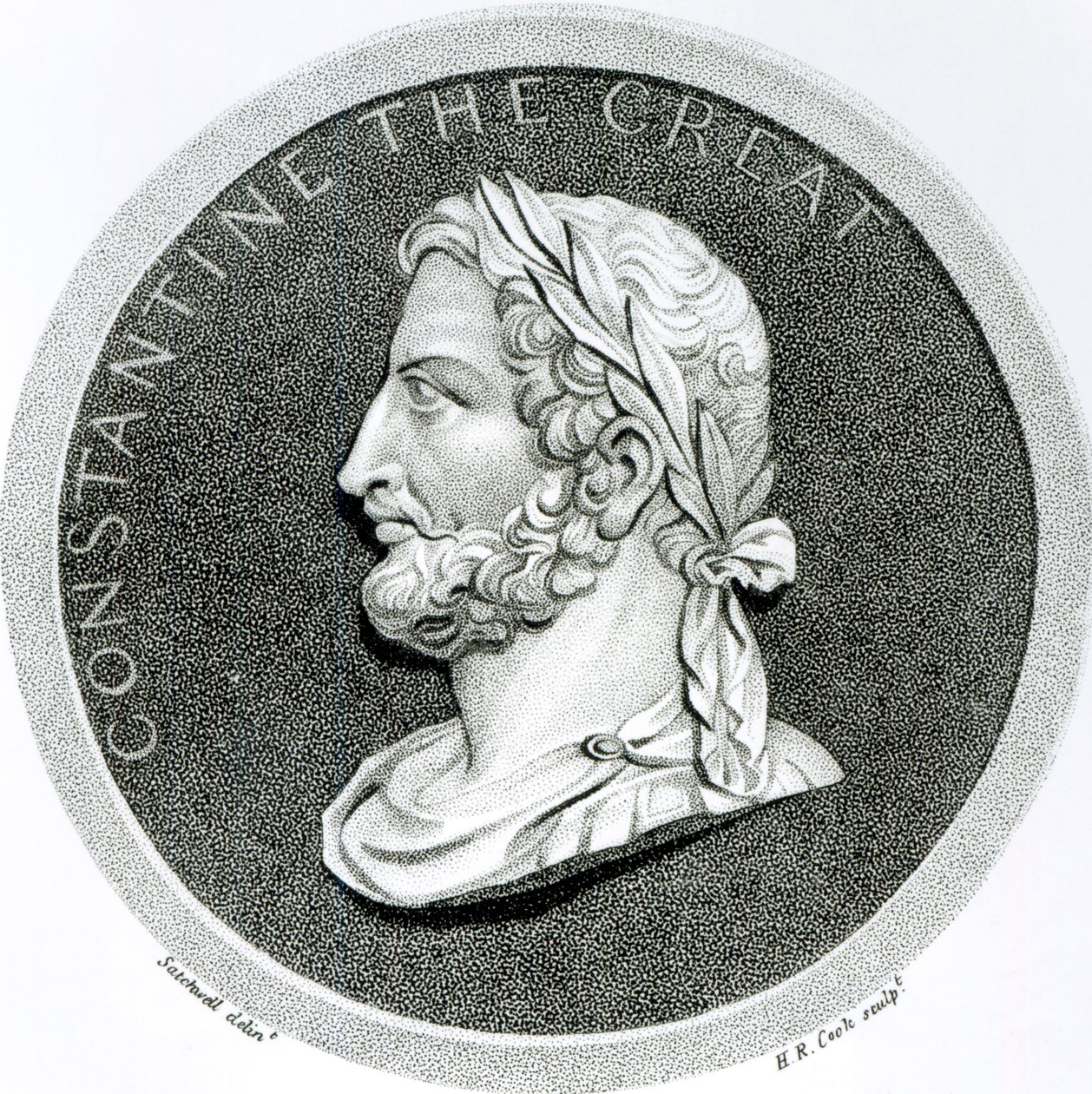 Retrato de Constantino el Grande, de 