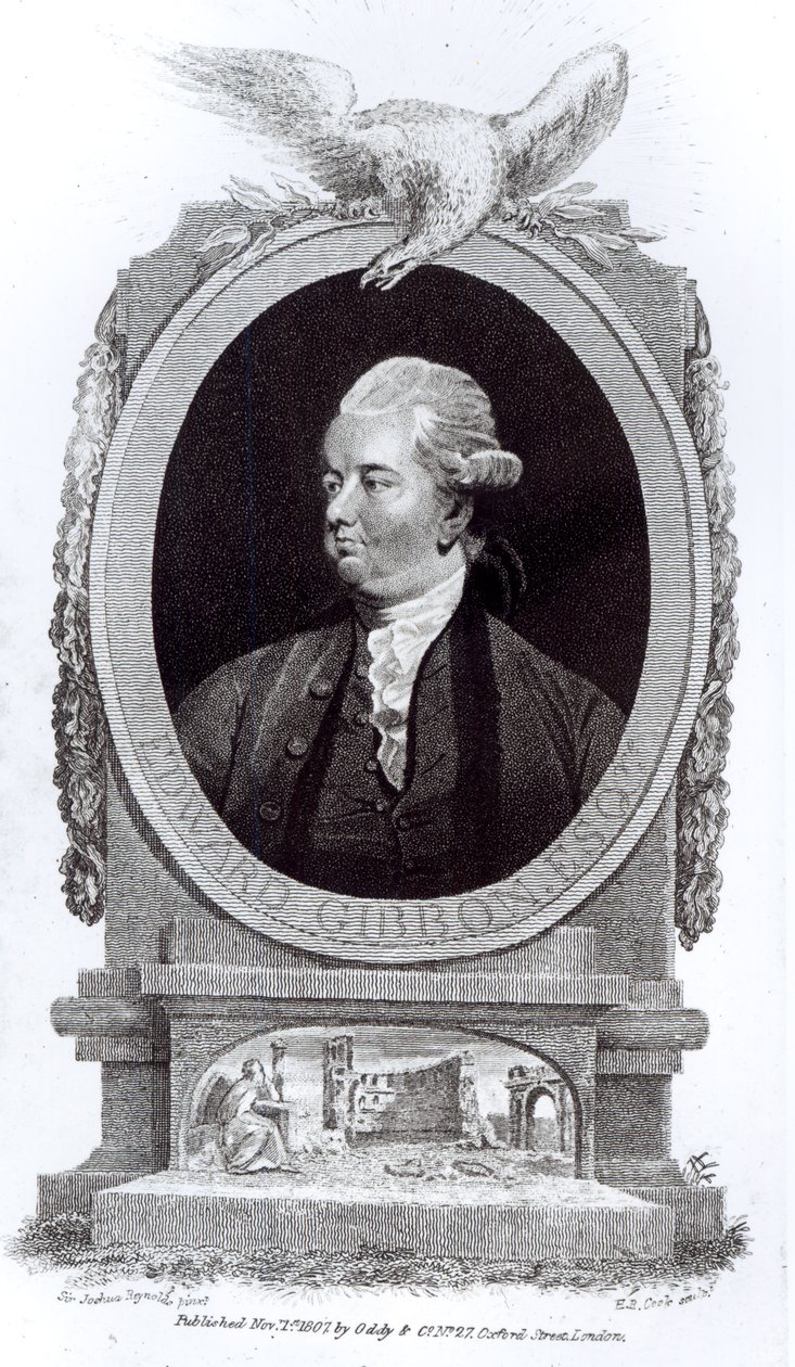 Retrato de Edward Gibbon, de 