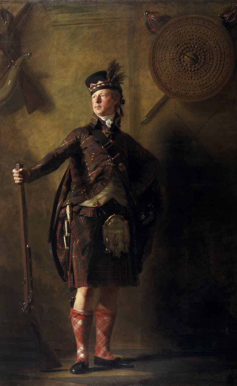 El coronel Alastair Ranaldson Macdonell de Glengarry (1771-1828) de Henry Raeburn
