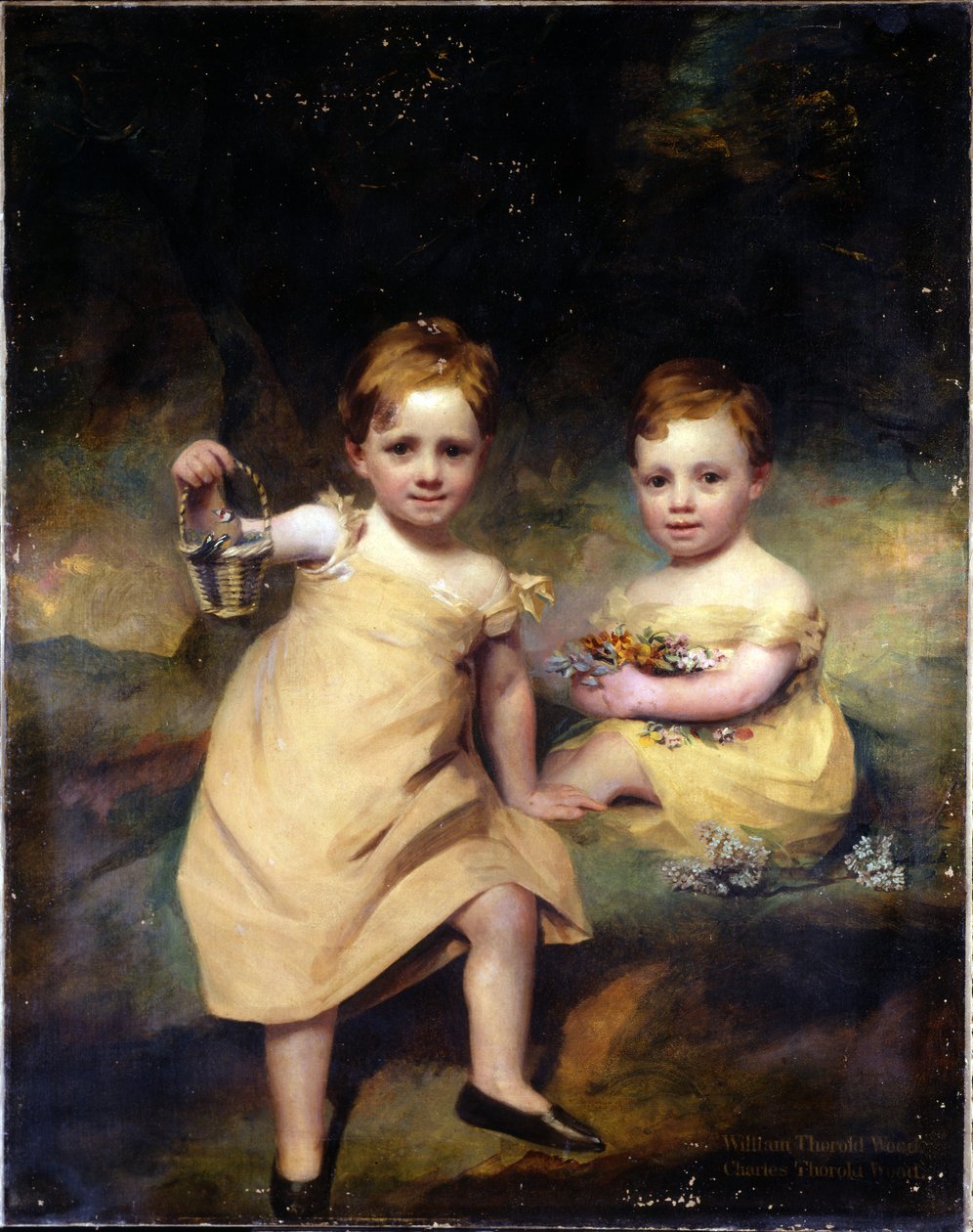 Doble retrato de William Thorold Wood y Charles Thorold Wood de Henry Raeburn