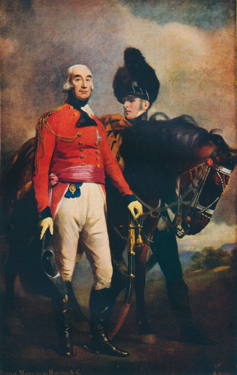 General Francis Rawdon-Hastings, 2º Conde de Moira luego 1º Marqués de Hastings, c1813 de Henry Raeburn