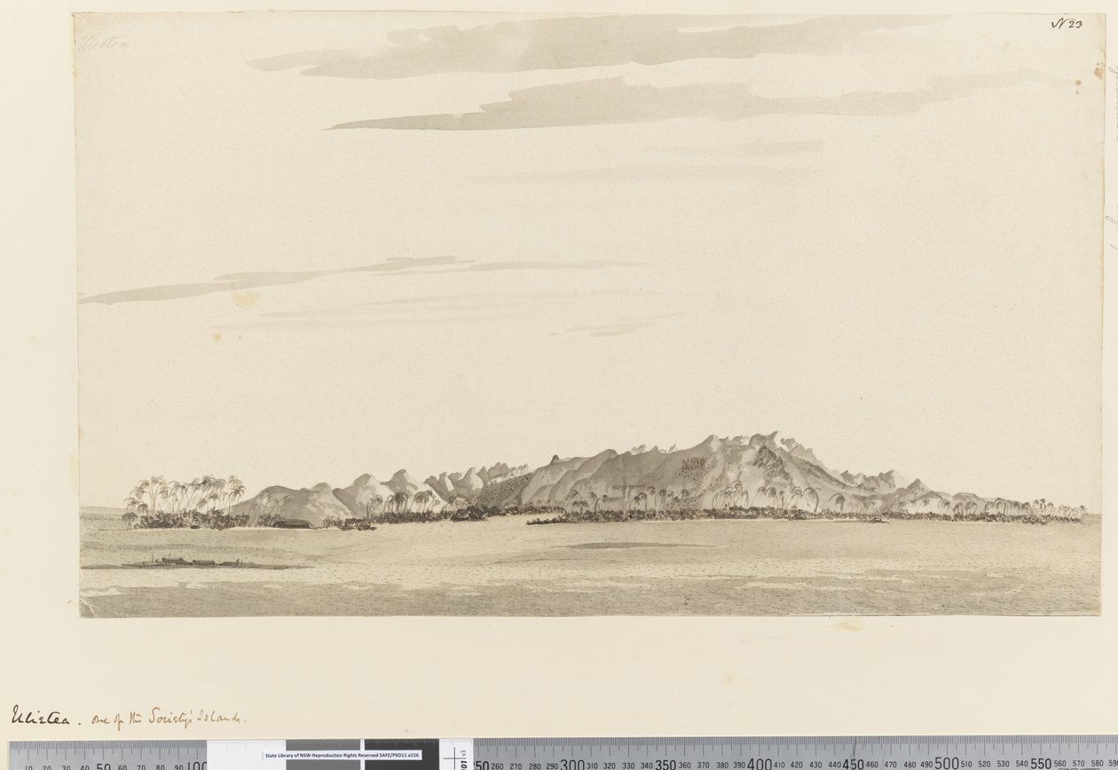 Página 23 Ulietea, una de las Islas de la Sociedad, 1768-75 de Henry Roberts