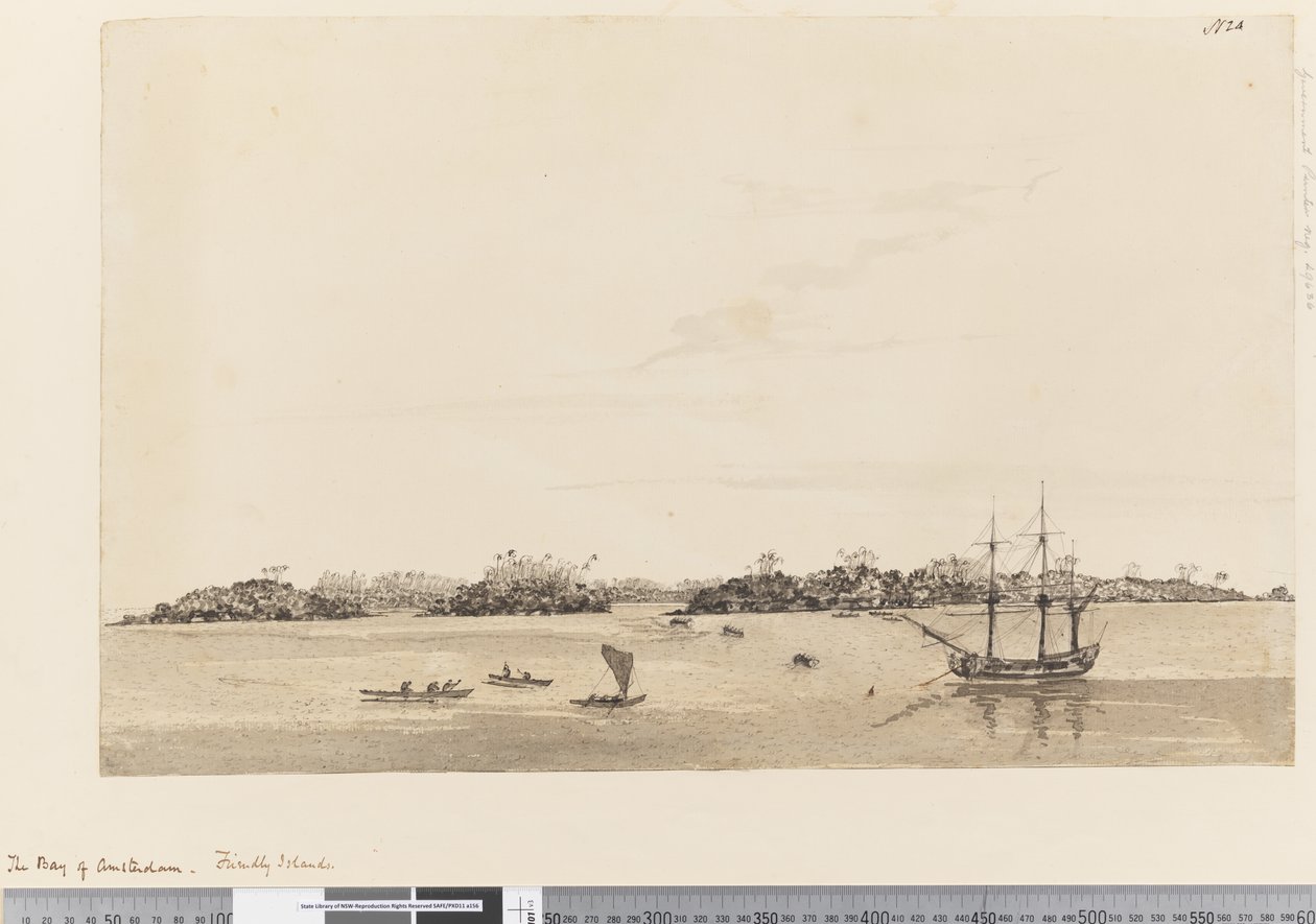 Página 24 La Bahía de Ámsterdam, Islas Amistosas, 1768-75 de Henry Roberts