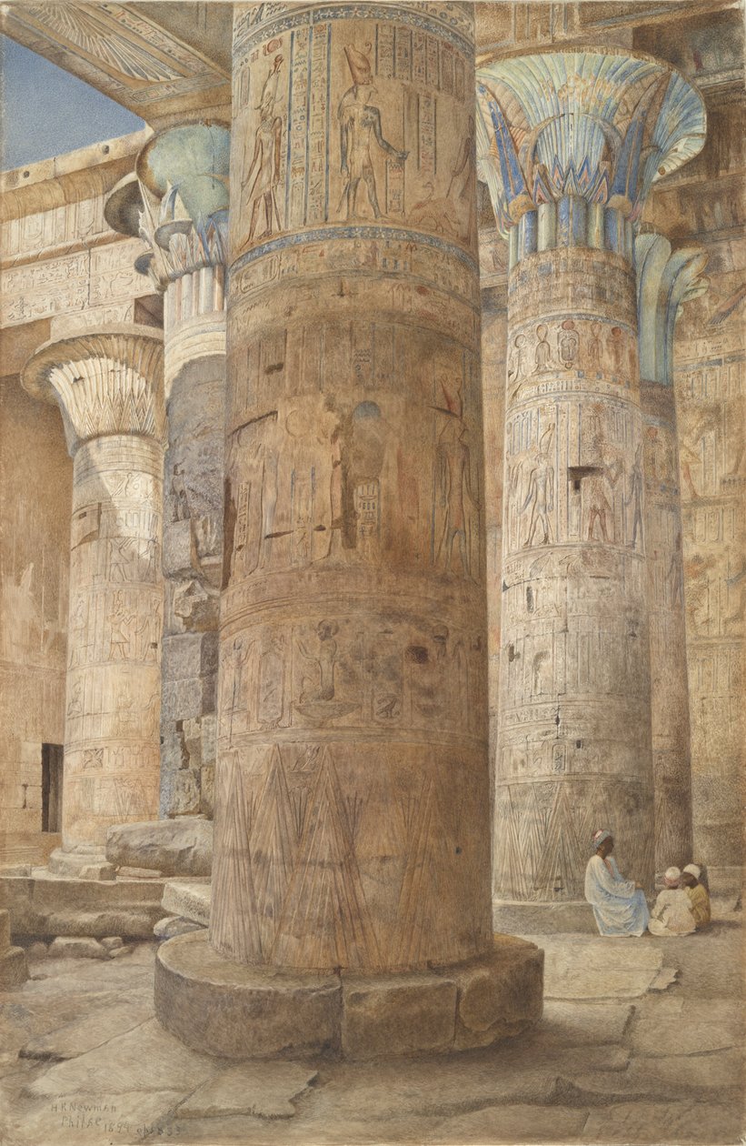 Templo en la isla de Philae de Henry Roderick Newman