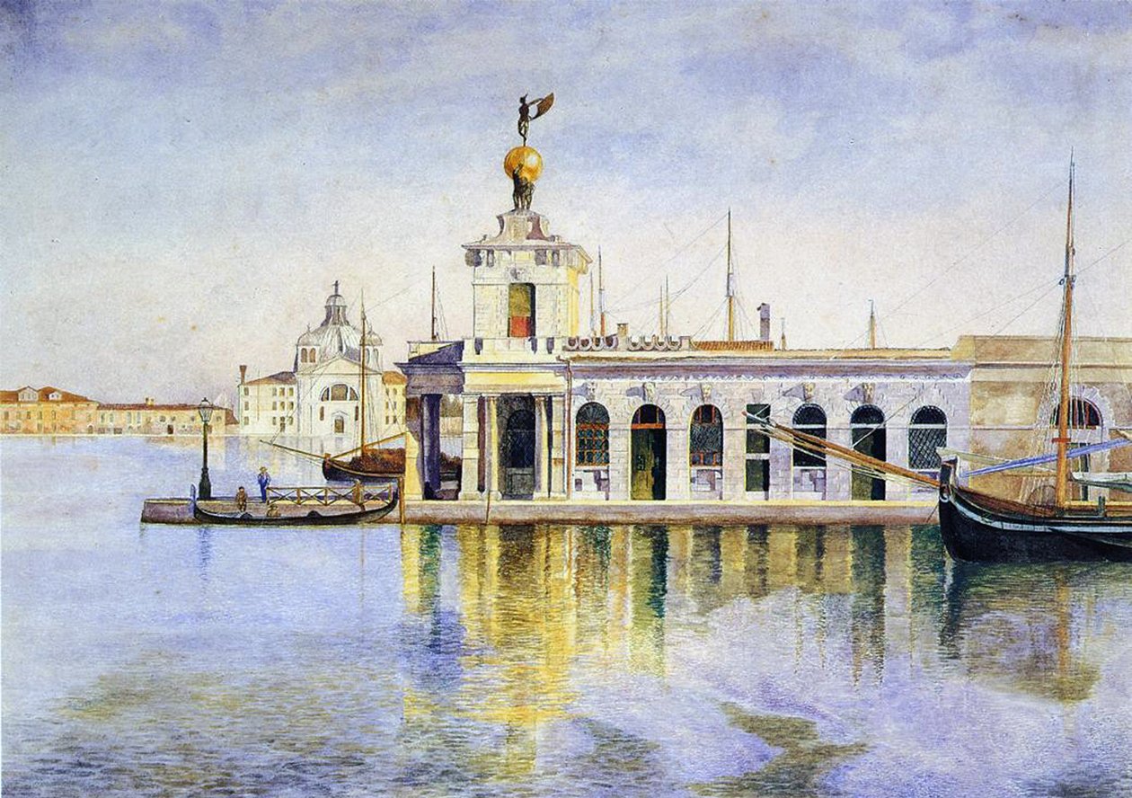 Venecia, la Dogana, 1874 de Henry Roderick Newman