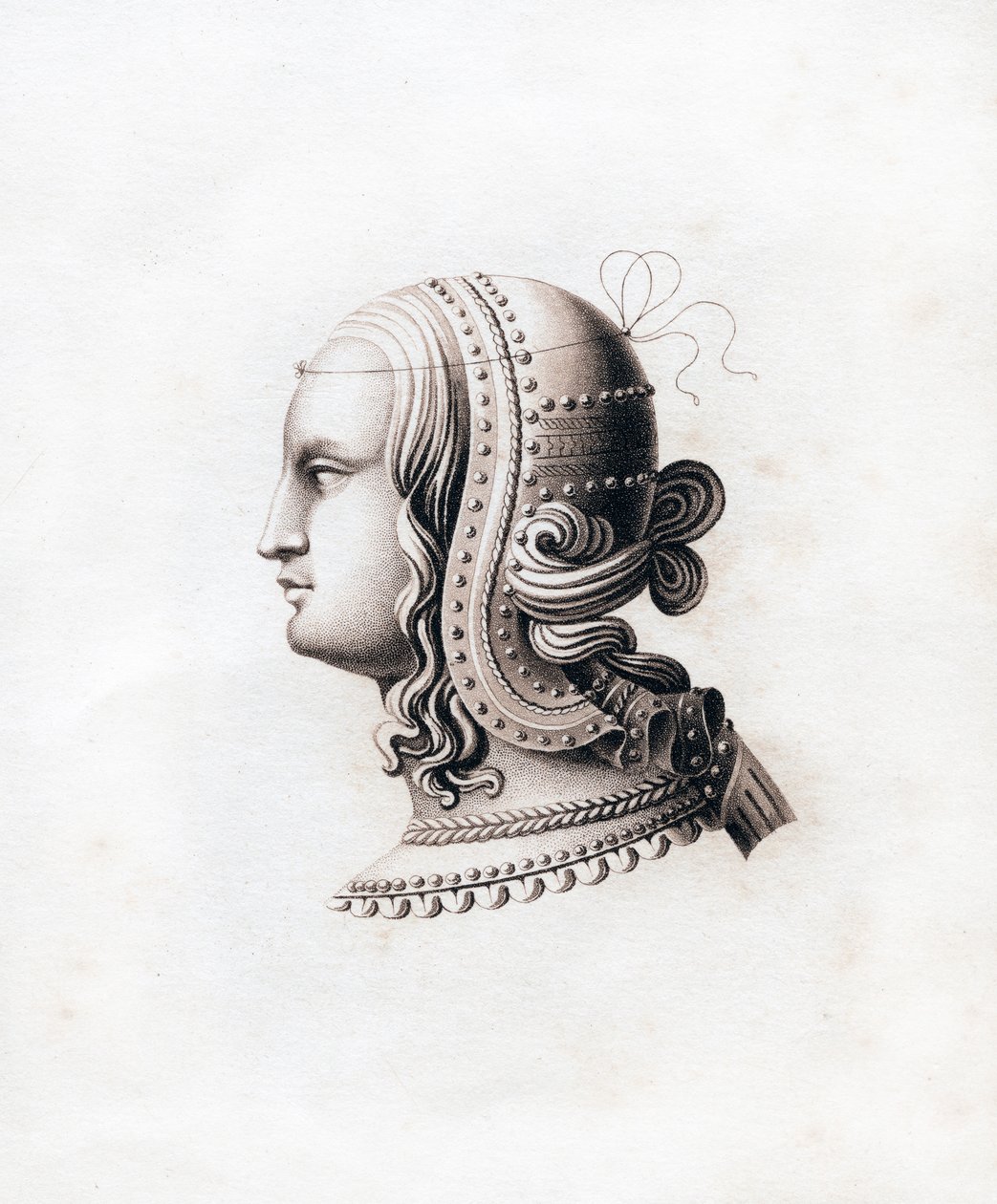 Tocado, principios del siglo XVI de Henry Shaw