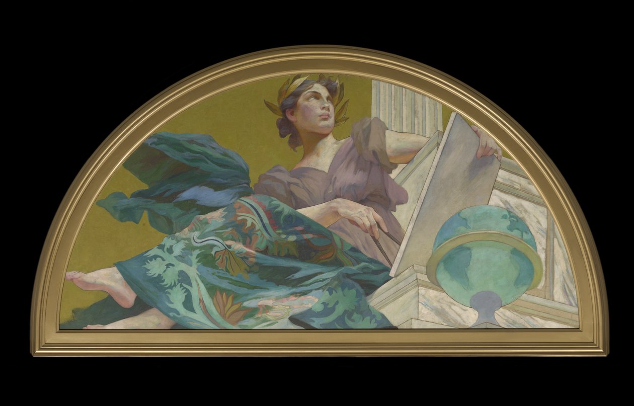 Musa de la astronomía, 1893 de Henry Siddons Mowbray