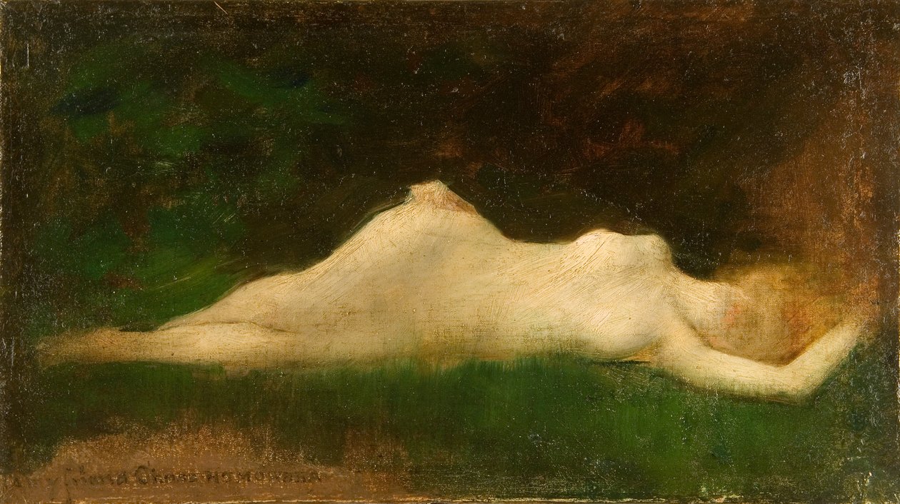 Estudio de desnudo de Henry Siddons Mowbray