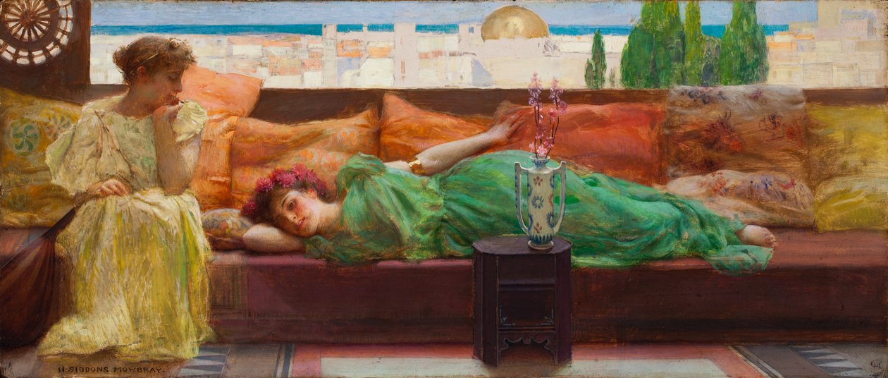 Reposo de Henry Siddons Mowbray