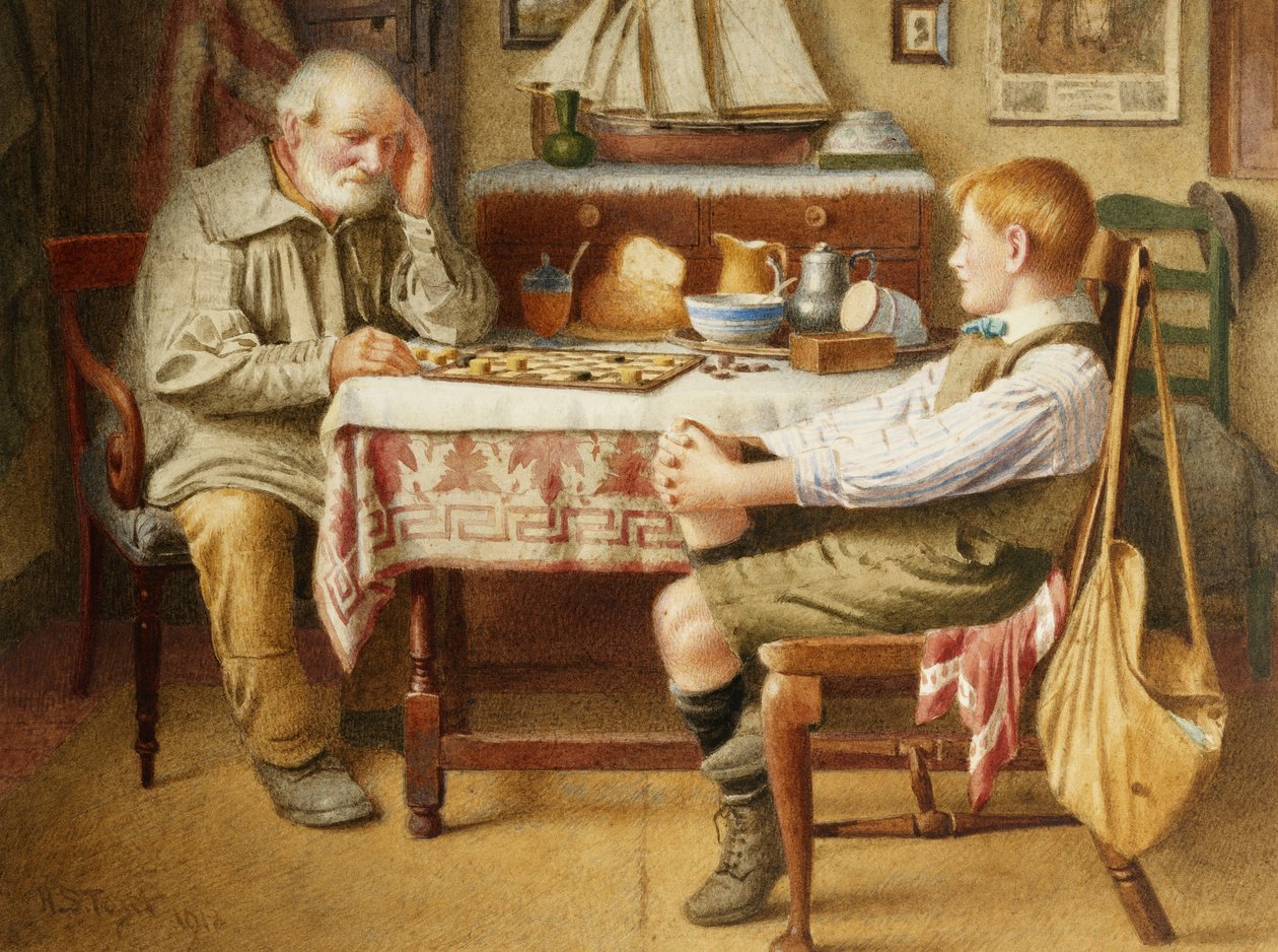 El juego de damas de Henry Spernon Tozer