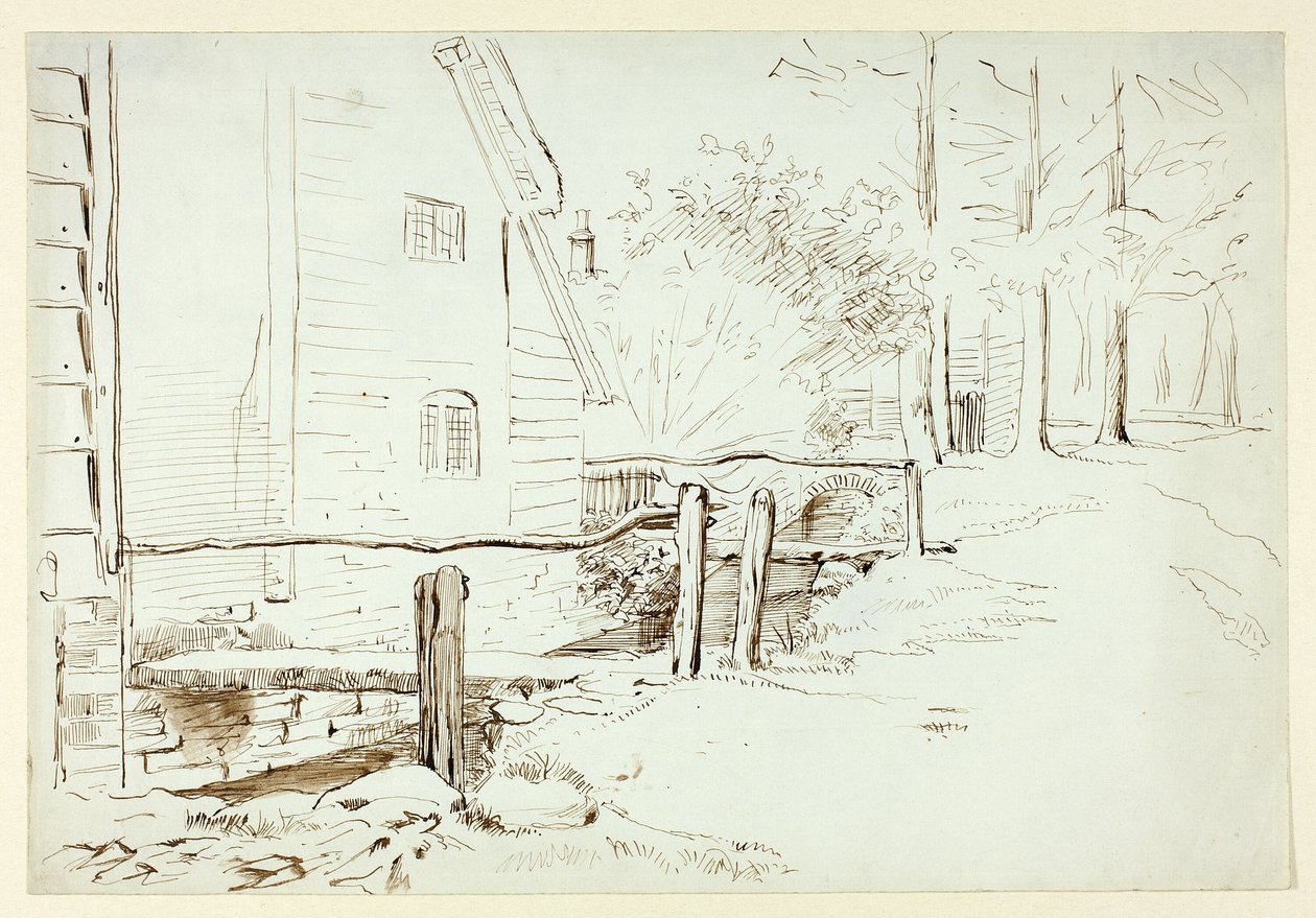 Paisaje con puente de Henry Stacy Marks