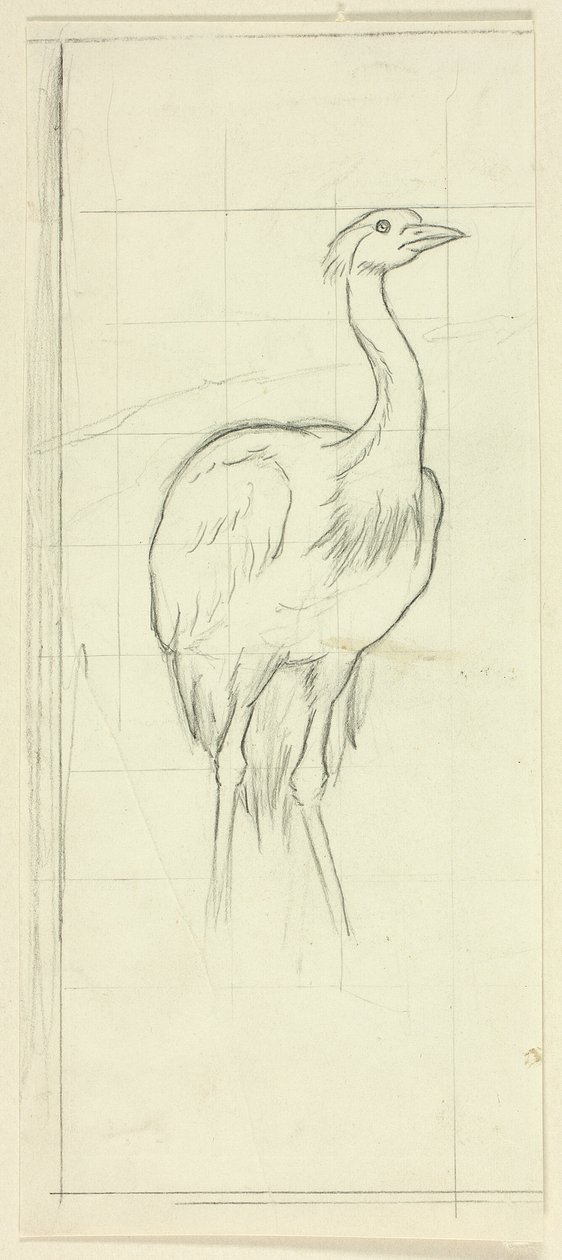 Pájaro de pie de Henry Stacy Marks