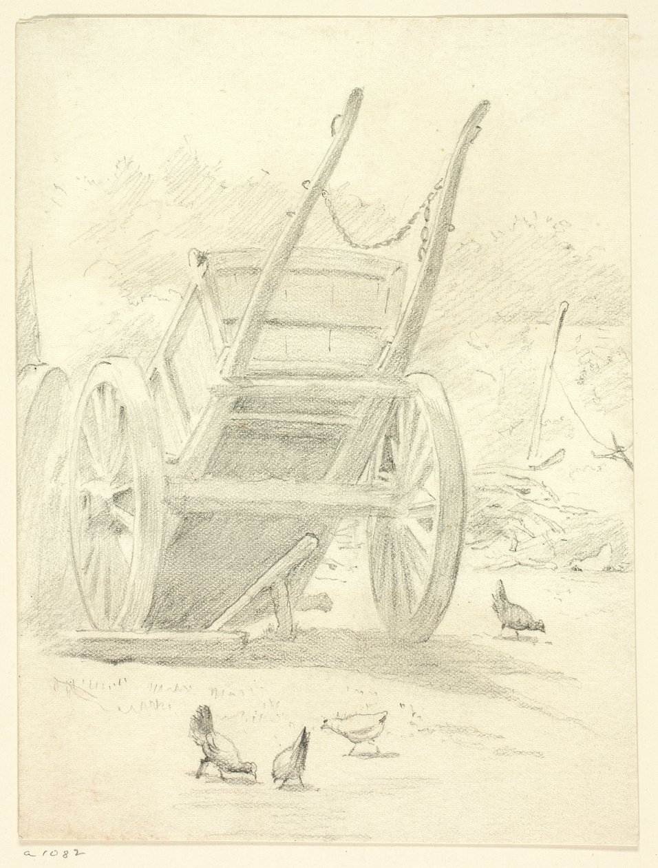 Vagones y aves de corral de Henry Stacy Marks