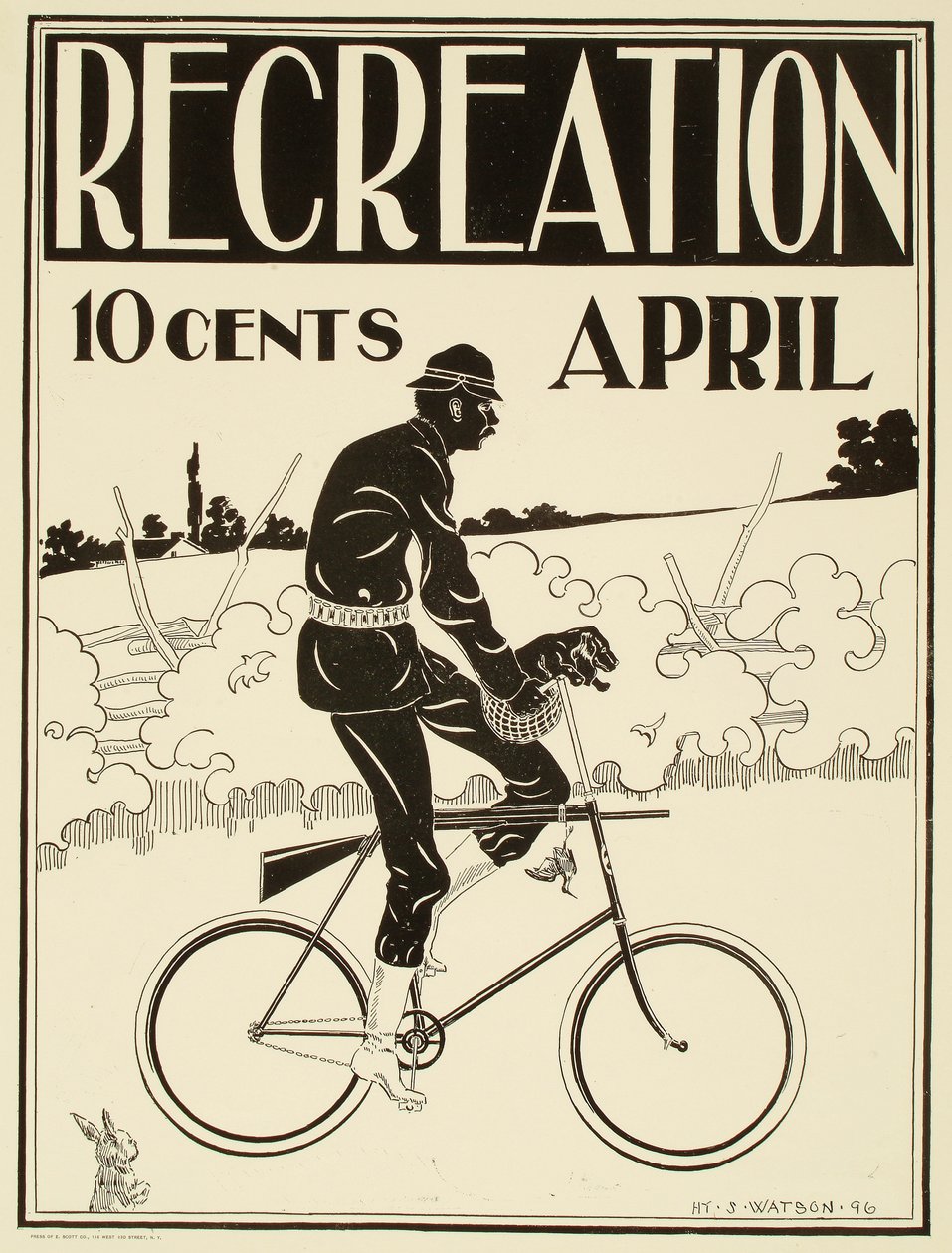 Ocio, abril de Henry Sumner Watson