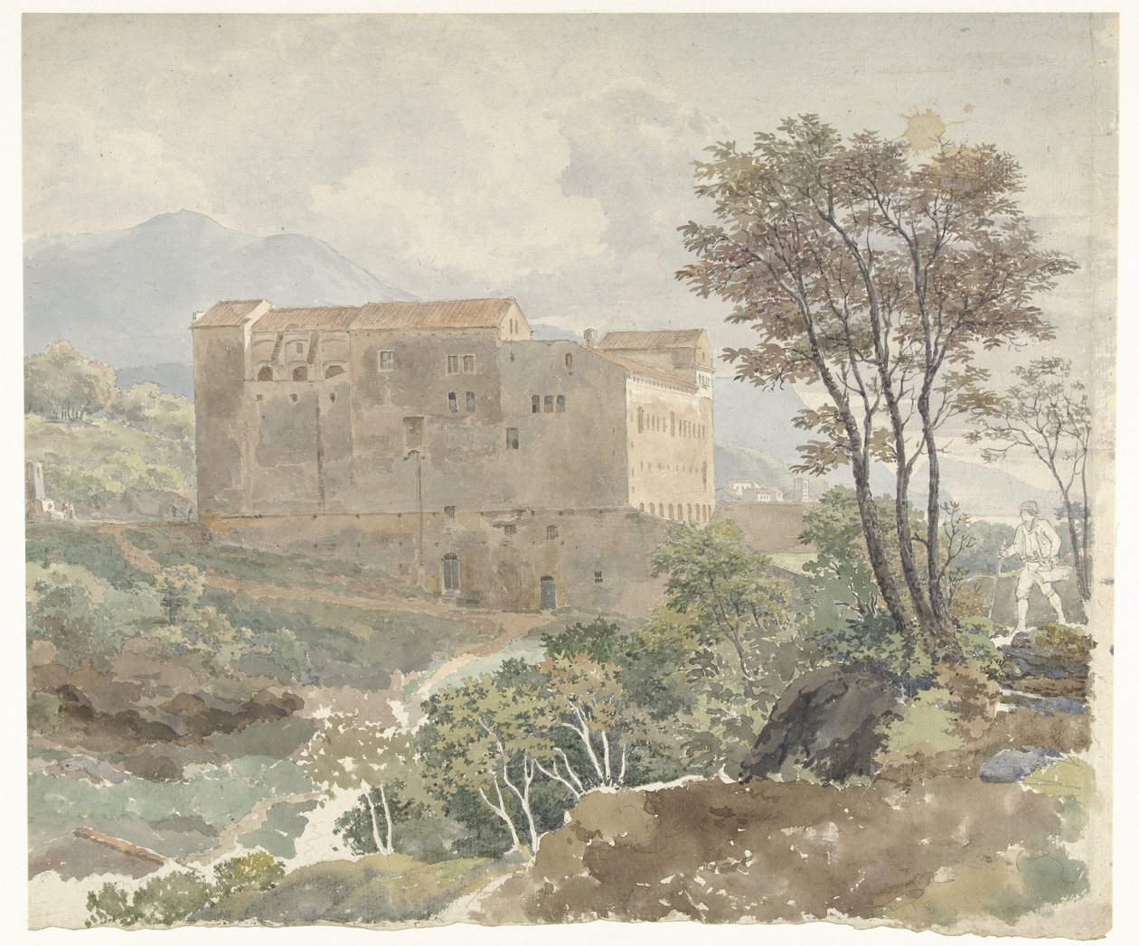 Paisaje cerca de Vietri de Henry Swinburne