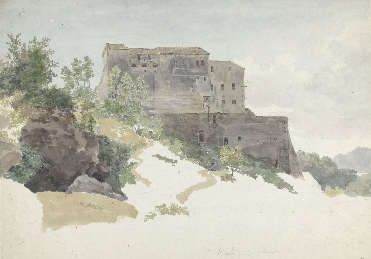 Paisaje cerca de Vietri de Henry Swinburne