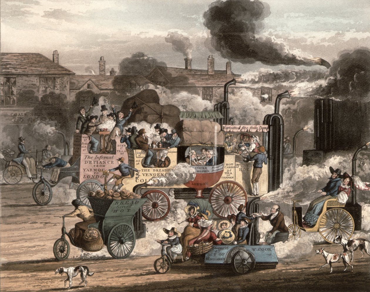 Vista de Whitechapel Road, del 