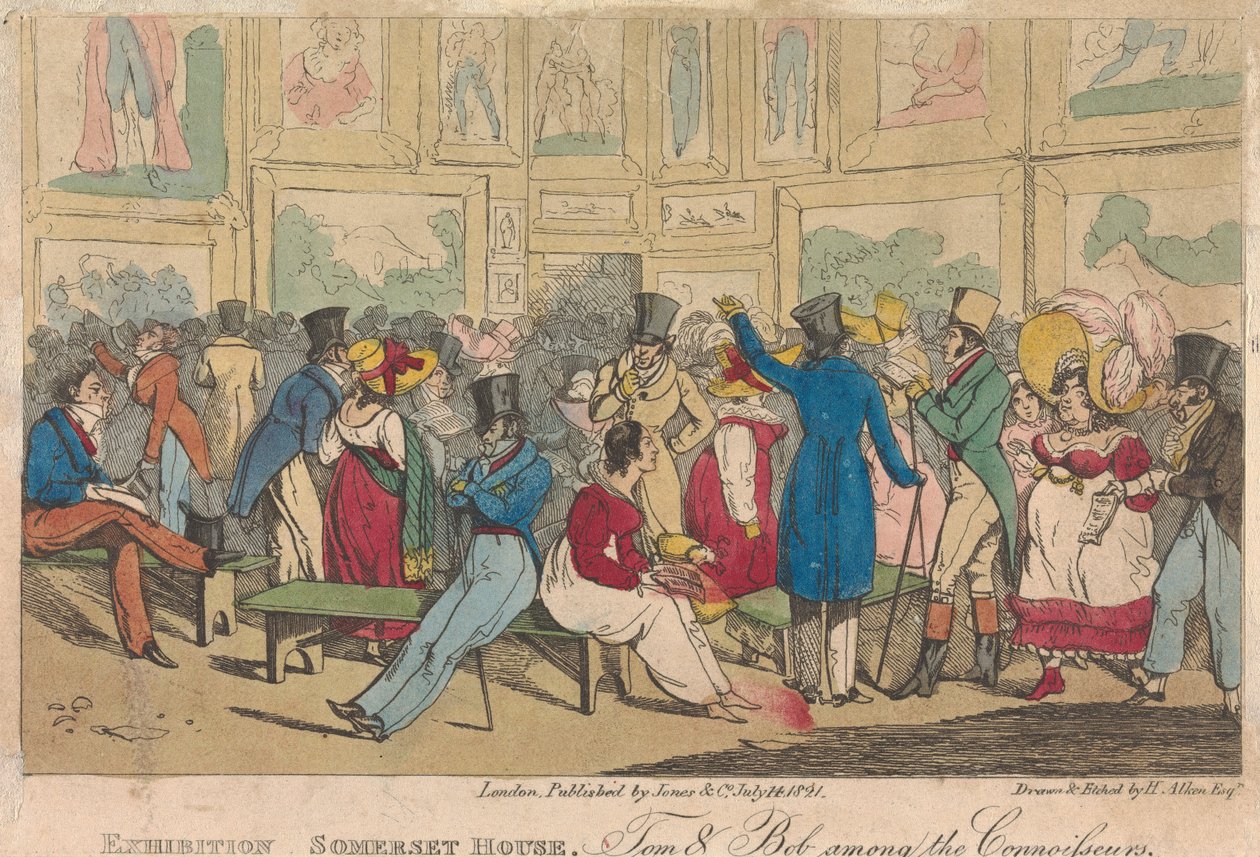 Exposición en Somerset House: Tom y Bob de Henry Thomas Alken