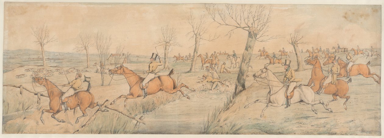Caza del zorro: a todo galope de Henry Thomas Alken