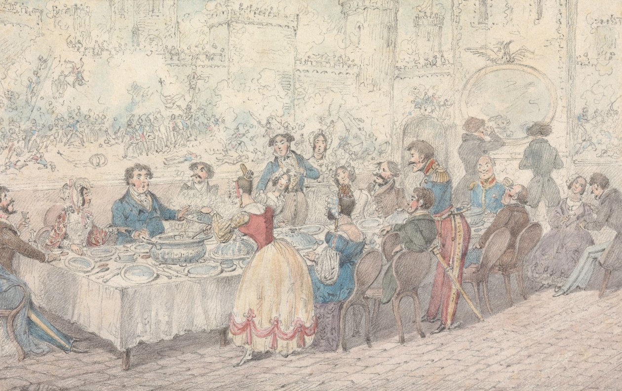 Ilustración de la obra de R. S. Surtees, «Jorrocks